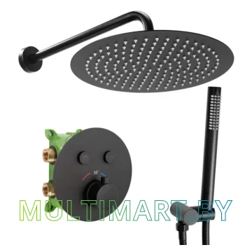 Душевая система Rea Miler Black matt P6713